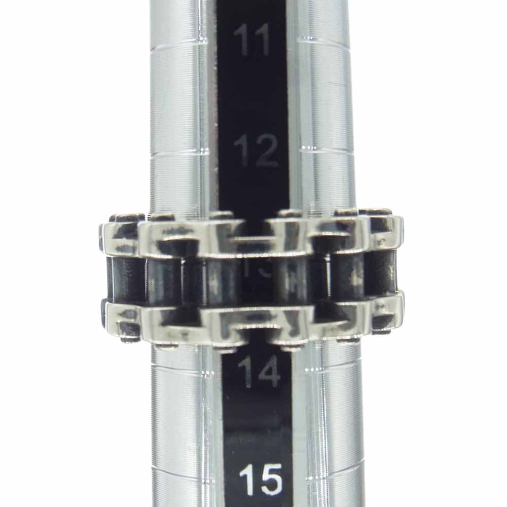TRAVIS WALKER トラヴィスワーカー ギャランティ付属 Drive Chain Ring ドライブ チェーン リング シルバー系 13.5号【中古】