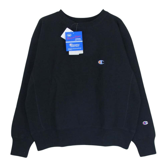 Champion チャンピオン C8-Y044 relume 別注 リバースウィーブ スウェット ブラック系 M【新古品】【未使用】【中古】