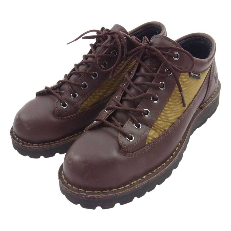 Danner ダナー D121008 DANNER FIELD LOW GORE-TEX ゴアテックス ワークブーツ ダークブラウン系 26.5cm【中古】