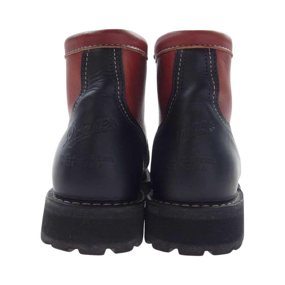Danner ダナー 15602 USA製 アメリカ製 BULL RIDGE ブルリッジ BLACK CHERRY ブラックチェリー ワークブーツ トレッキングブーツ レッド系 ブラック系 US8.5(26.5cm)【中古】