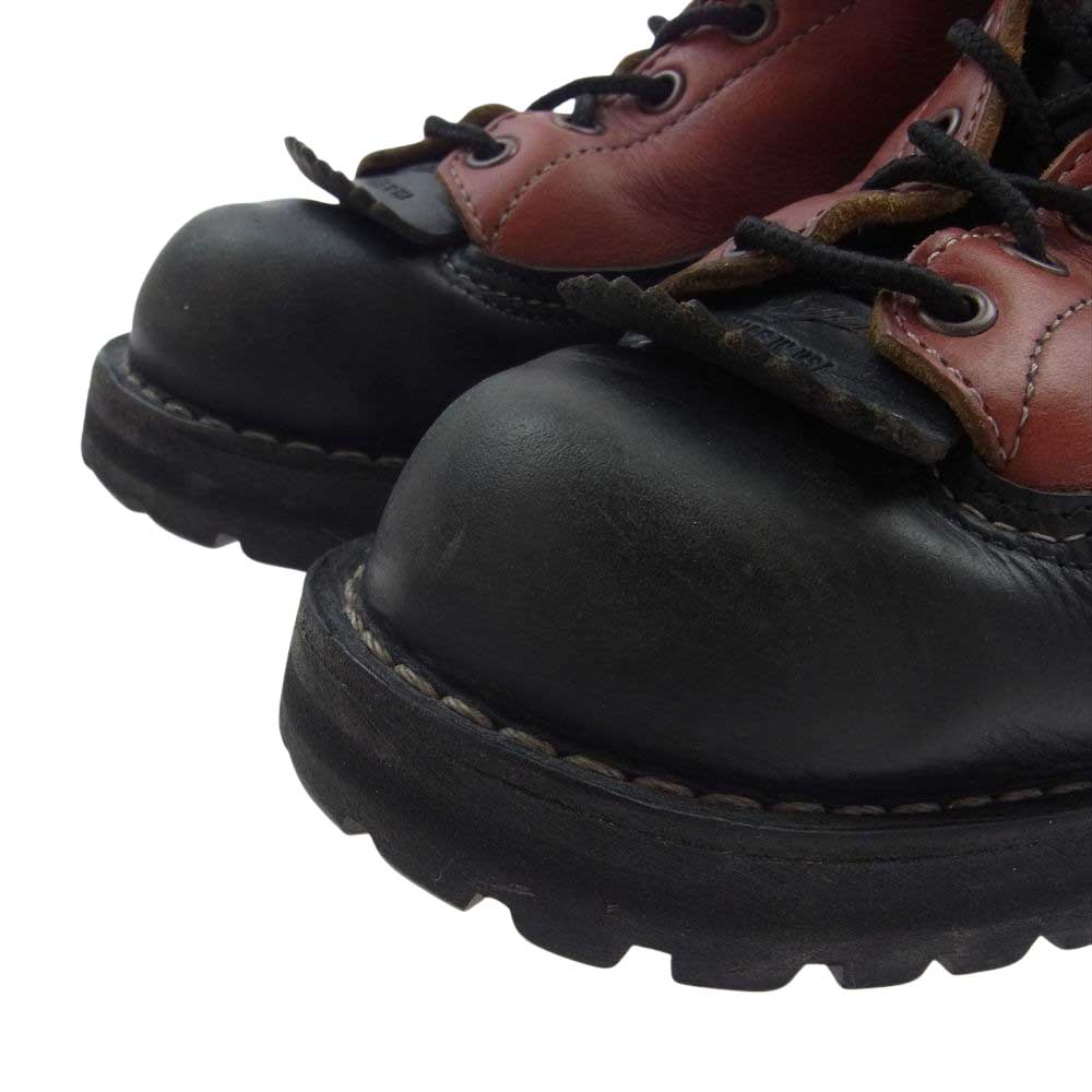 Danner ダナー 15602 USA製 アメリカ製 BULL RIDGE ブルリッジ BLACK CHERRY ブラックチェリー ワークブーツ トレッキングブーツ レッド系 ブラック系 US8.5(26.5cm)【中古】