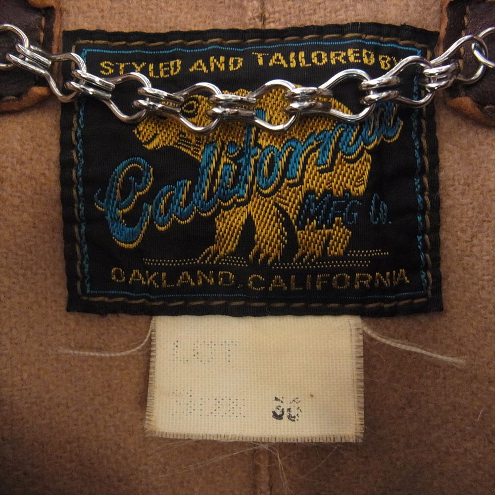 レインボーカントリー シングル ライダース ジャケット ブラウン ブラウン系 36【中古】