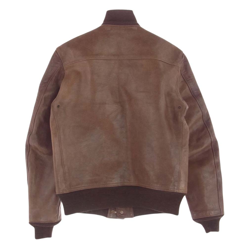 FREEWHEELERS フリーホイーラーズ LEATHER TOGS A-1 ホースハイド フライトジャケット ブラウン系 38【中古】