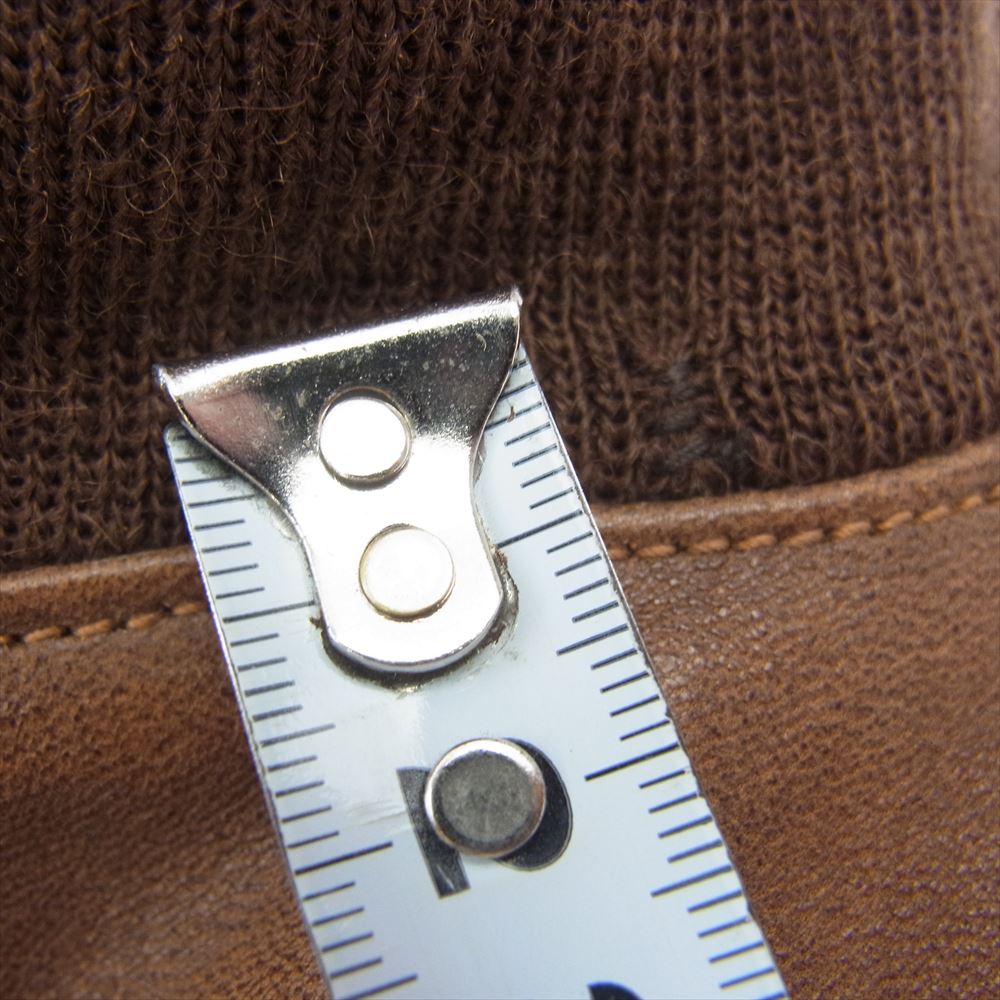 FREEWHEELERS フリーホイーラーズ LEATHER TOGS A-1 ホースハイド フライトジャケット ブラウン系 38【中古】