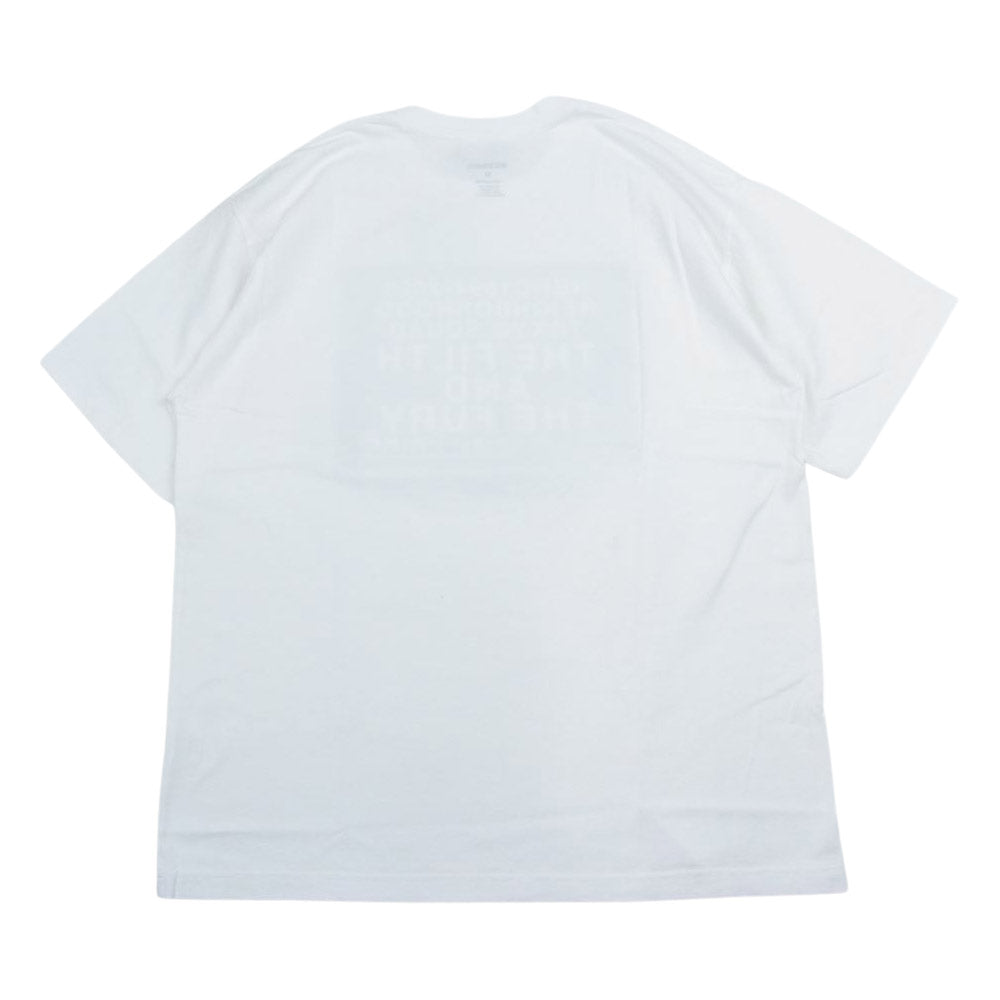 NEIGHBORHOOD ネイバーフッド 232PCNH-ST18 NH . TEE SS-18 コットン天竺 半袖 Tシャツ ホワイト系 M【美品】【中古】
