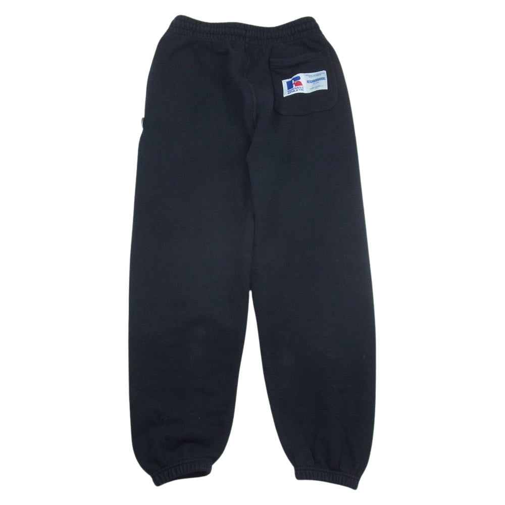 NEIGHBORHOOD ネイバーフッド 23SS 231XRRUN-PTM01 × RUSSELL ATHLETIC SWEAT PANTS ラッセル ロゴスウェット パンツ  ブラック系 M【中古】
