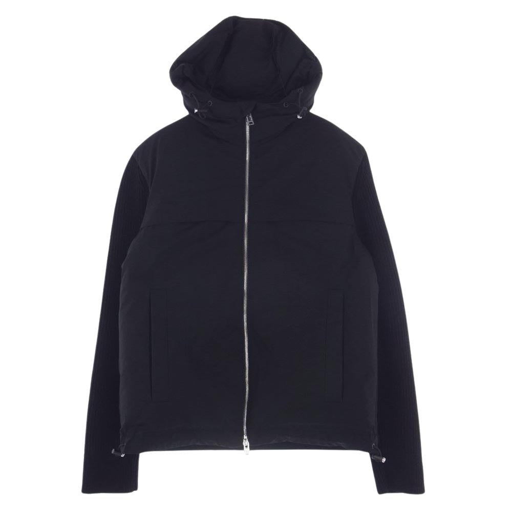 theory セオリー BRANDON HD JKT FUEL2 袖リブ切替 ダウン ジャケット ブラック系 XS【美品】【中古】