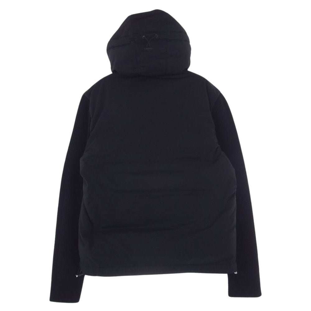 theory セオリー BRANDON HD JKT FUEL2 袖リブ切替 ダウン ジャケット ブラック系 XS【美品】【中古】