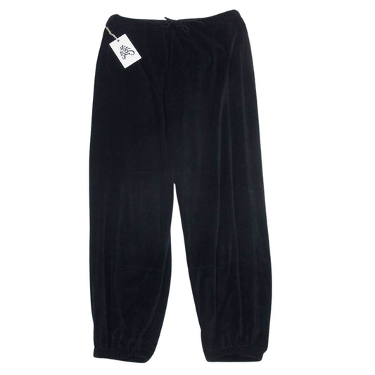 ナストイズ NTP-230202 Velor Track Pants ベロア トラックパンツ ブラック系 M【極上美品】【中古】