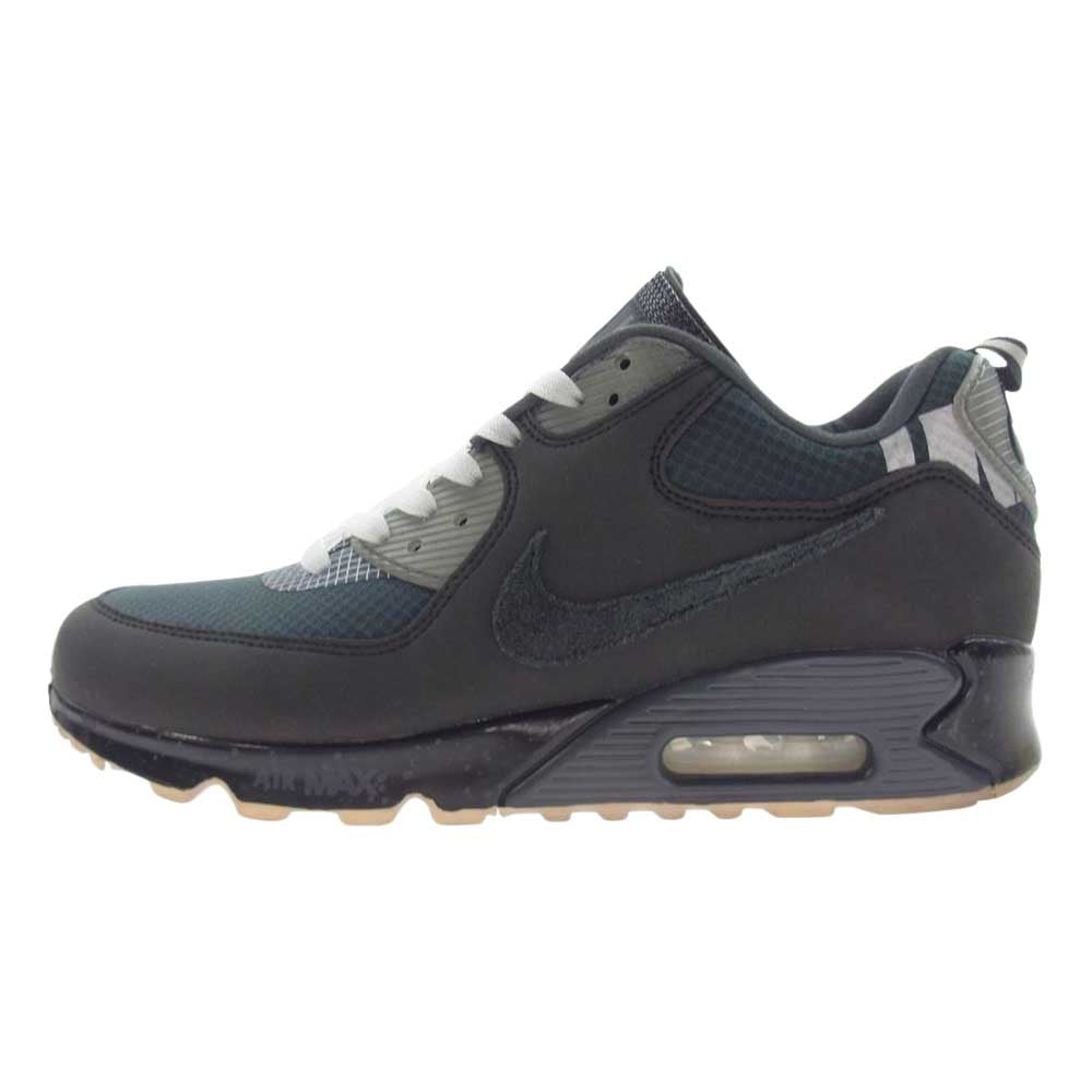 NIKE ナイキ CQ2289-002 × UNDEFEATED アンディフィーテッド AIR MAX 90 BLACK RUSH PINK エアマックス90 ブラック ラッシュピンク スニーカー グレー系 26.5cm【中古】