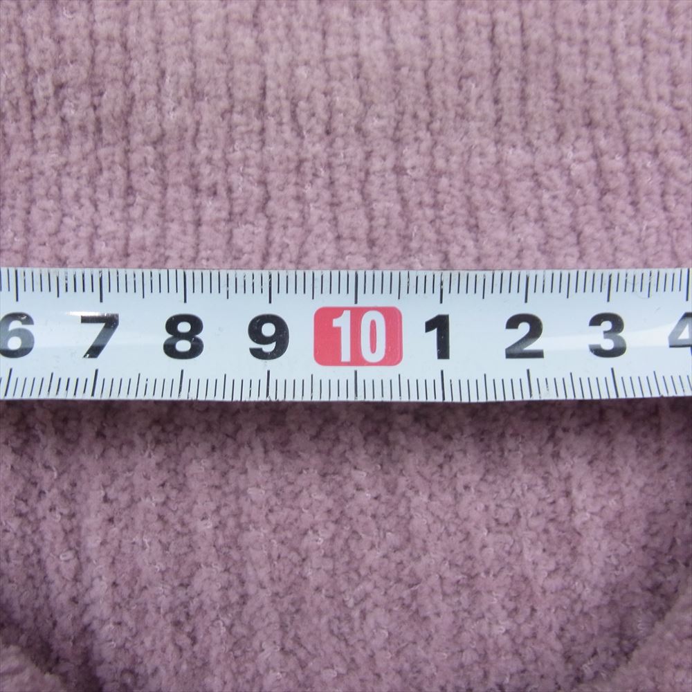 フィンガリン 23AW PD-232-KN-021 PG1 KNIT ニット ステッチ カーディガン ピンク系 M【中古】