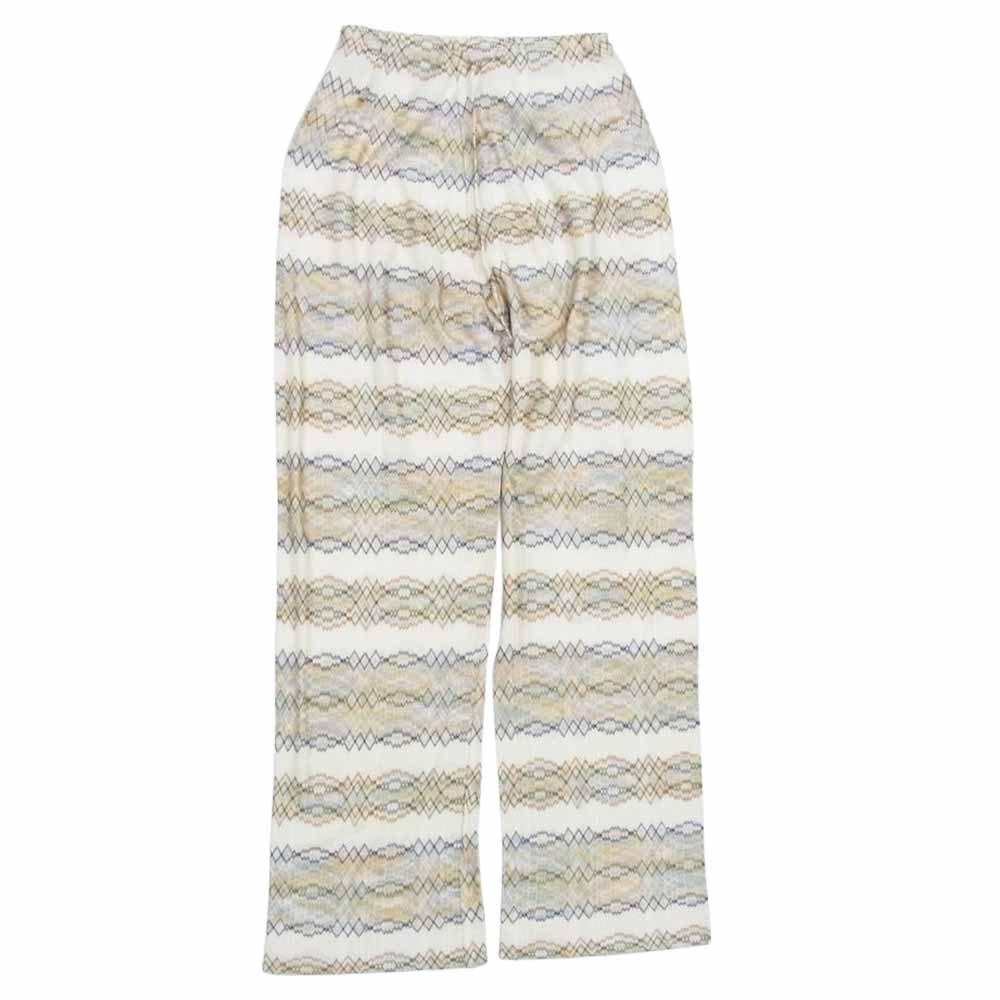 ミッソーニ イタリア製 レーヨン パンツ オフホワイト系 42【中古】