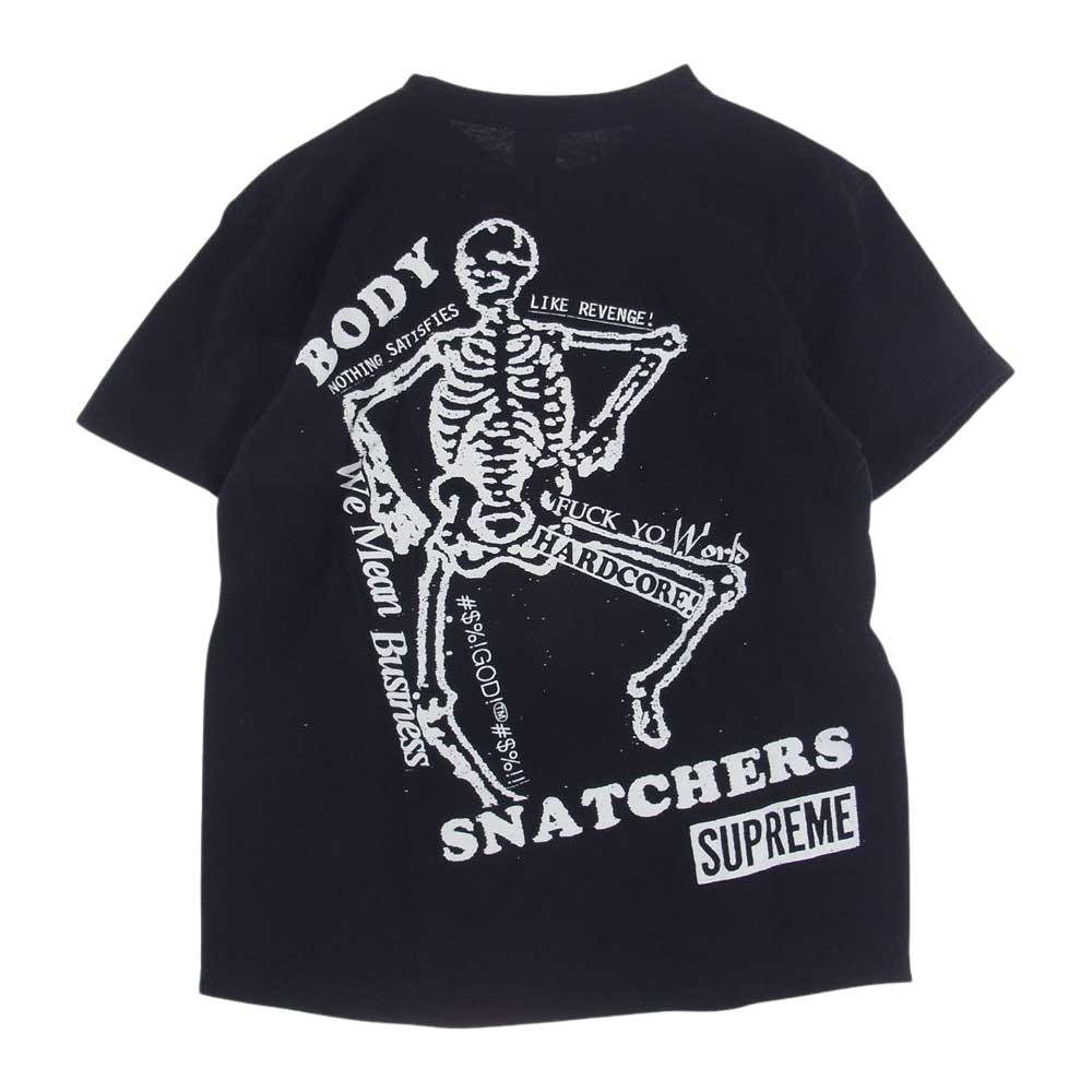Supreme シュプリーム 23SS Body Snatchers Tee ボディ スナッチャーズ バック プリント Ｔシャツ ブラック系 M【中古】