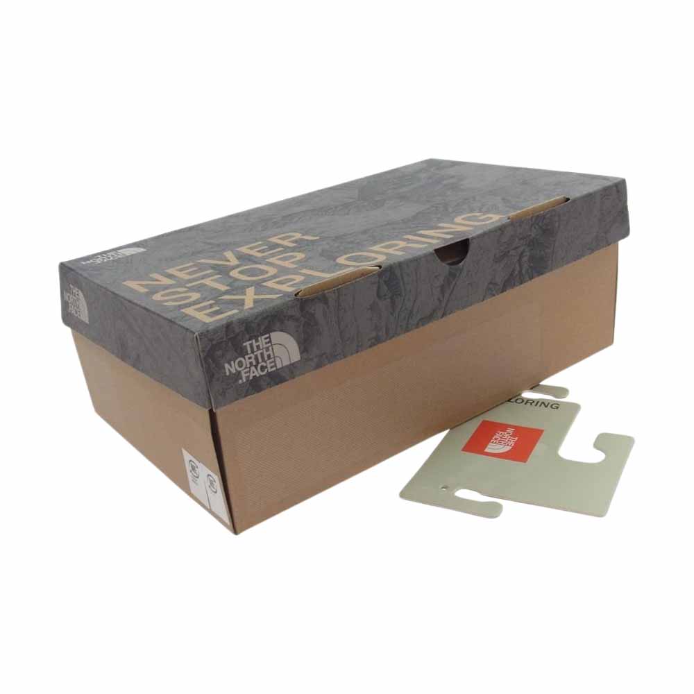 Supreme シュプリーム 14AW NF01470 × THE NORTH FACE ノースフェイス BANDANA TRACTION MULE バンダナ トランクション ミュール ブーツ ブラック系 25cm【極上美品】【中古】