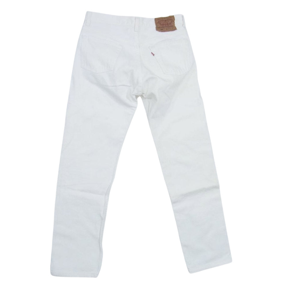 Levi's リーバイス 501-0651 USA製 501 ボタンフライ ストレート ホワイト デニム パンツ  ホワイト系 30【中古】