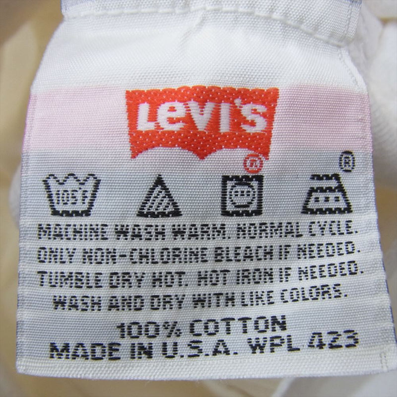 Levi's リーバイス 501-0651 USA製 501 ボタンフライ ストレート ホワイト デニム パンツ  ホワイト系 30【中古】