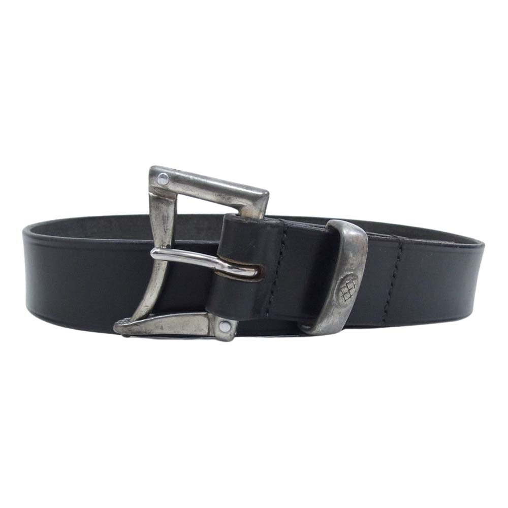 Needles ニードルス Quick Release クイックリリース レザー ベルト ブラック系 32/80【中古】