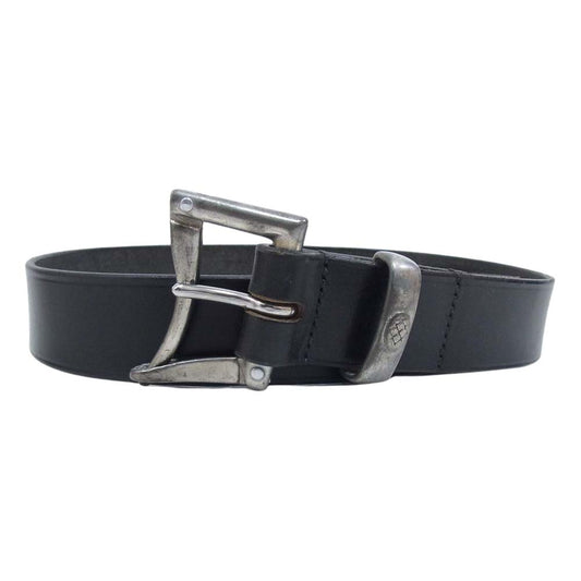 Needles ニードルス Quick Release クイックリリース レザー ベルト ブラック系 32/80【中古】