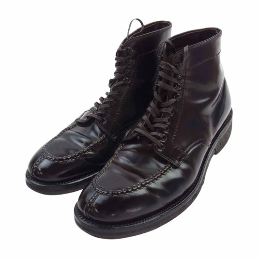ALDEN オールデン 4540H Tanker Boot コードバン タンカー ブーツ  ライトブラウン系 10D【中古】