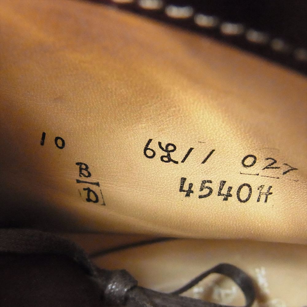 ALDEN オールデン 4540H Tanker Boot コードバン タンカー ブーツ  ライトブラウン系 10D【中古】