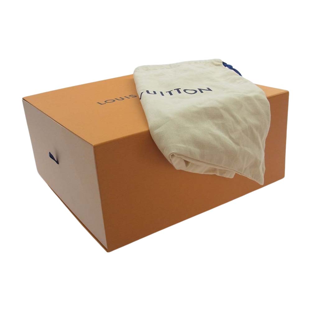 LOUIS VUITTON ルイ・ヴィトン 1ACDN6 LV レンジャー モノグラム ライン アンクル ブーツ ライトブラウン系 8【美品】【中古】