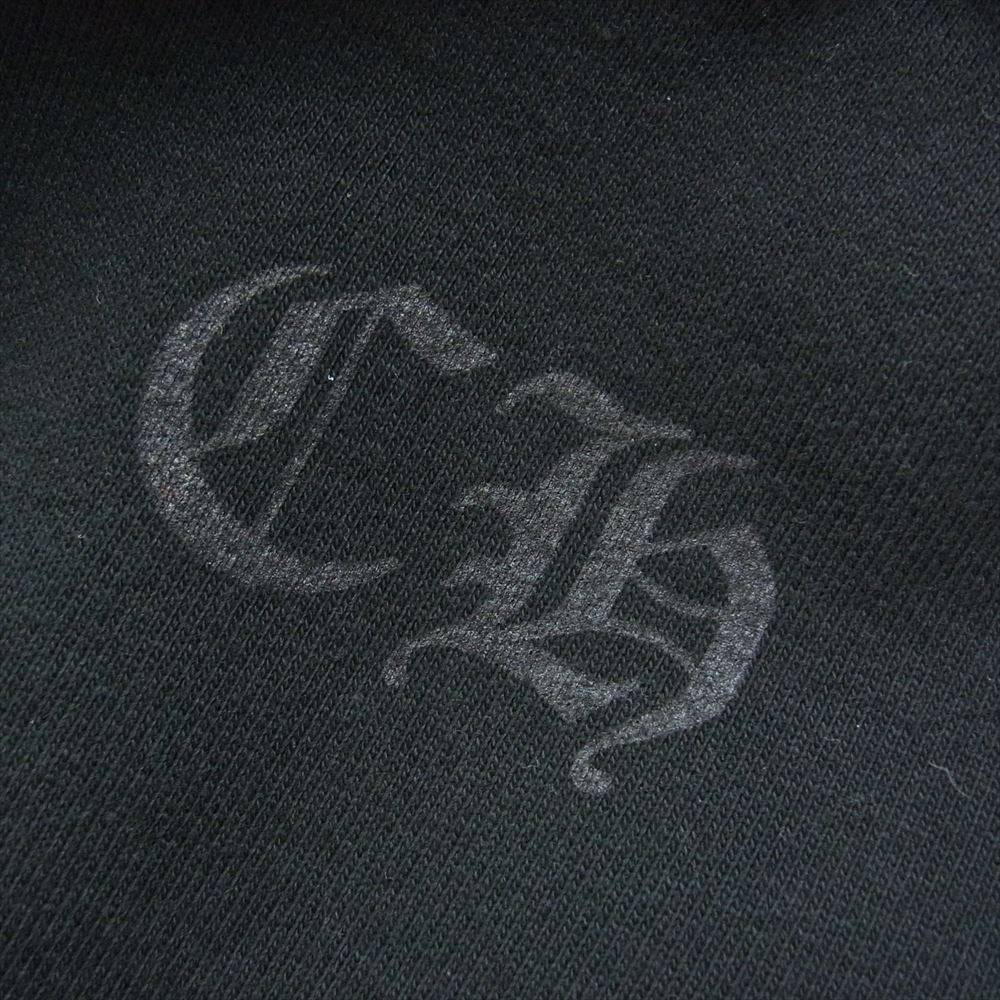 CHROME HEARTS クロムハーツ（原本無） 22SS MLTCOL CEM CRS SWT PNT マルチカラー セメタリークロス スウェット パンツ ブラック系 L【極上美品】【中古】