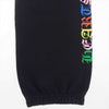 CHROME HEARTS クロムハーツ（原本無） 22SS MLTCOL CEM CRS SWT PNT マルチカラー セメタリークロス スウェット パンツ ブラック系 L【極上美品】【中古】