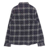 CHROME HEARTS クロムハーツ（原本無） LOOSEENDS LS CHECK CHプラス総柄 クロスボタン クロスパッチ ルーズエンド チェック フランネル 長袖シャツ グレー系 XL【極上美品】【中古】