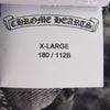 CHROME HEARTS クロムハーツ（原本無） LOOSEENDS LS CHECK CHプラス総柄 クロスボタン クロスパッチ ルーズエンド チェック フランネル 長袖シャツ グレー系 XL【極上美品】【中古】