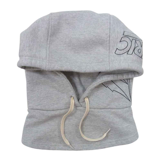 HYSTERIC GLAMOUR ヒステリックグラマー 21AW 02213CE01 HYS LOGO ロゴプリント フード付き スヌード グレー系 FREE【中古】