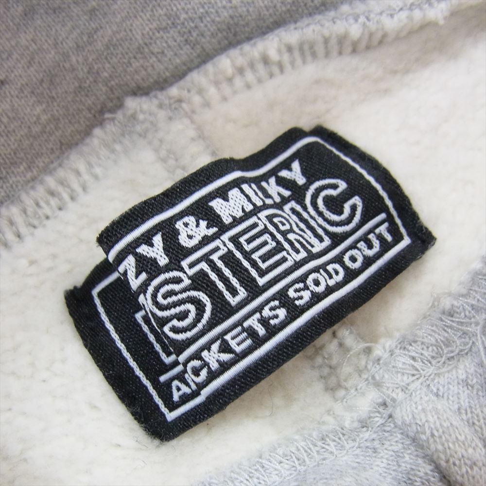 HYSTERIC GLAMOUR ヒステリックグラマー 21AW 02213CE01 HYS LOGO ロゴプリント フード付き スヌード グレー系 FREE【中古】