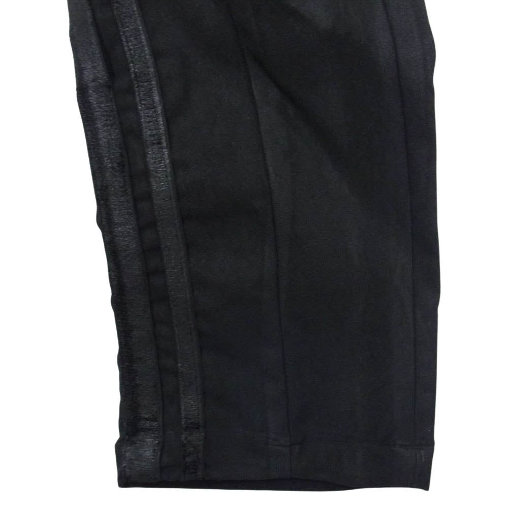 キリュウキリュウ 22AW KO-HP32TP-904 コーティング ハイテンションジャージー ベルベットサイドラインテープ サルエルパンツ ブラック系 L【中古】