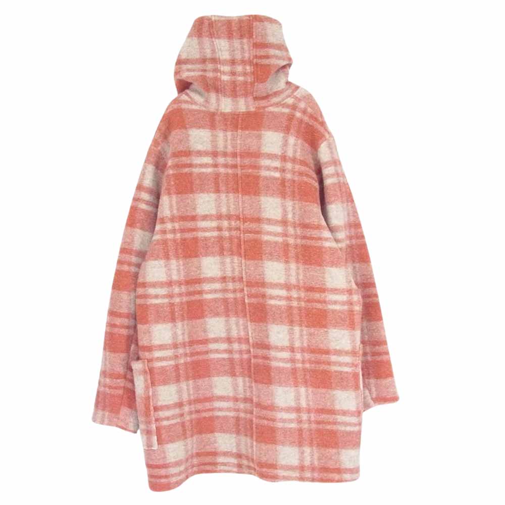 Nigel Cabourn ナイジェルケーボン 8039-11-00010 BLANKET JACKET ブランケット ジャケット チェック コート オレンジ系 50【中古】