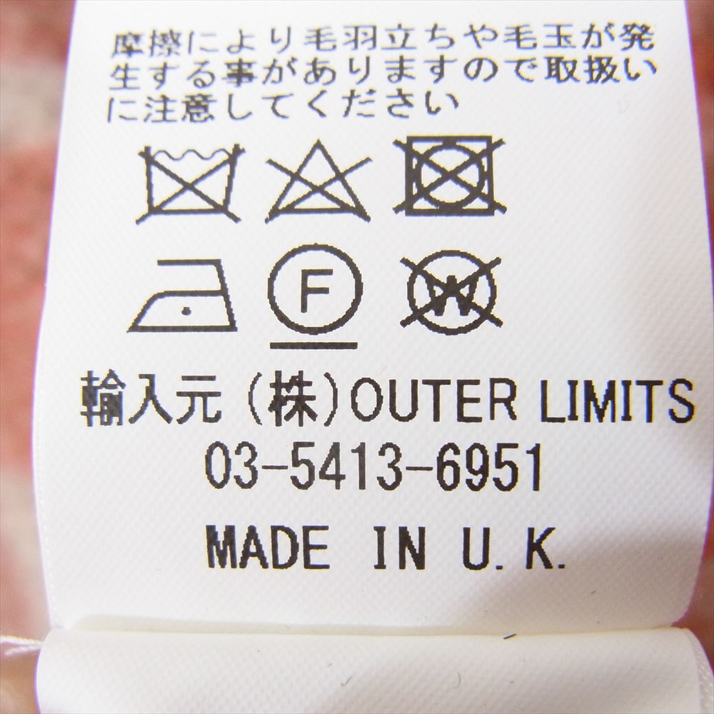 Nigel Cabourn ナイジェルケーボン 8039-11-00010 BLANKET JACKET ブランケット ジャケット チェック コート オレンジ系 50【中古】