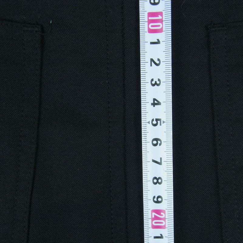 ブラックコムデギャルソン AD2015 1P-P027 ウール サルエル パンツ 日本製 ブラック系 XL【中古】