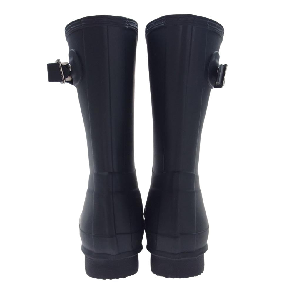 HUNTER ハンター RAIN BOOT レイン ブーツ 長靴  ブラック系 UK7(26cm)【中古】