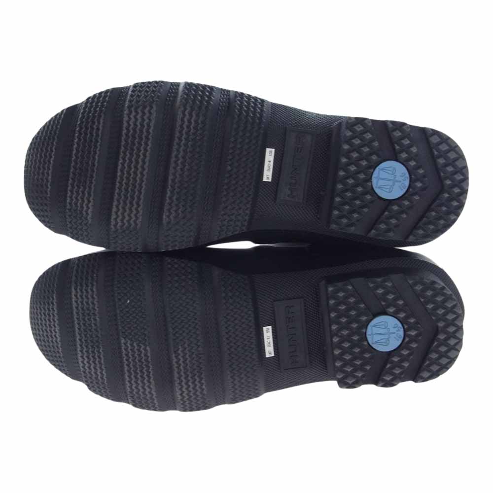 HUNTER ハンター RAIN BOOT レイン ブーツ 長靴  ブラック系 UK7(26cm)【中古】