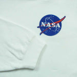BALENCIAGA バレンシアガ 2021 651799 TKVD8 NASA ナサ Space Boxy Hoodie スペース ボクシー フーディ プルオーバー パーカー ホワイト系 XXS【中古】