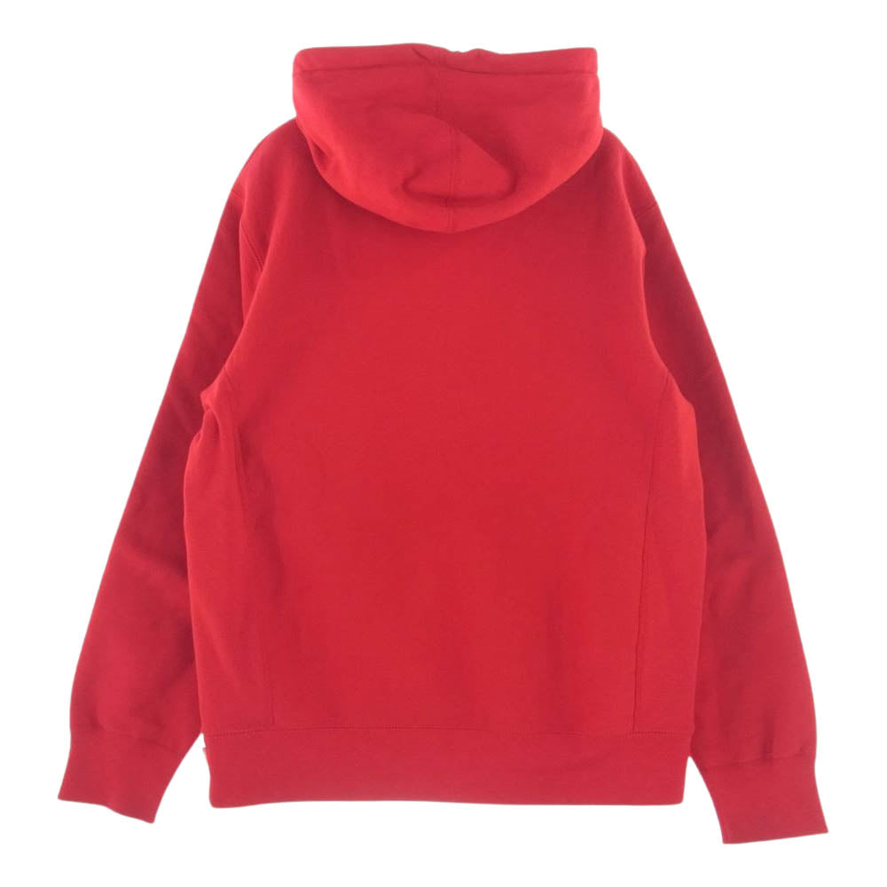 Supreme シュプリーム 19AW Bandana Box Logo Hooded Sweatshirt バンダナ ボックスロゴ フーデッド スウェット シャツ プルオーバー パーカー レッド系 M【中古】