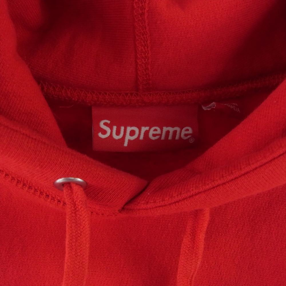 Supreme シュプリーム 19AW Bandana Box Logo Hooded Sweatshirt バンダナ ボックスロゴ フーデッド スウェット シャツ プルオーバー パーカー レッド系 M【中古】