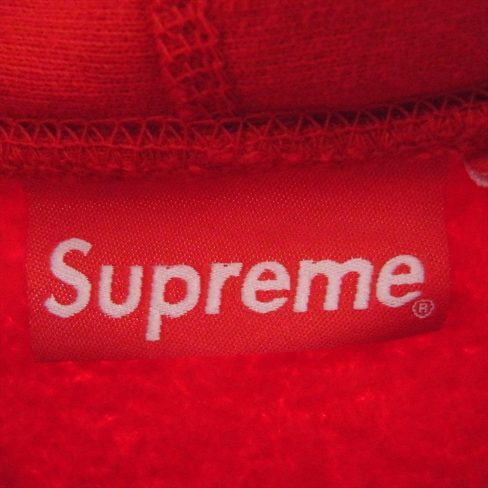 Supreme シュプリーム 19AW Bandana Box Logo Hooded Sweatshirt バンダナ ボックスロゴ フーデッド スウェット シャツ プルオーバー パーカー レッド系 M【中古】