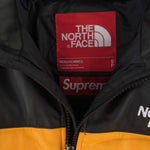 Supreme シュプリーム 17AW × THE NORTH FACE ノースフェイス Leather Nuptse Jacket レザー ヌプシ ダウン ジャケット イエロー系【美品】【中古】