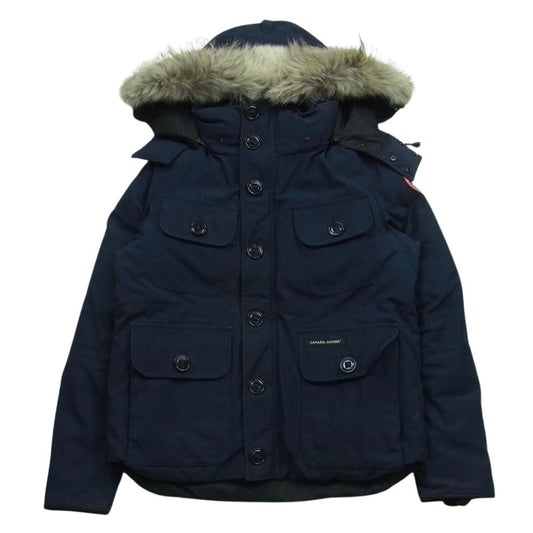 CANADA GOOSE カナダグース 2301JM 国内正規品 サザビーリーグ RUSSELL PARKA ラッセル パーカ ダウン ジャケット ダークネイビー系 M【中古】