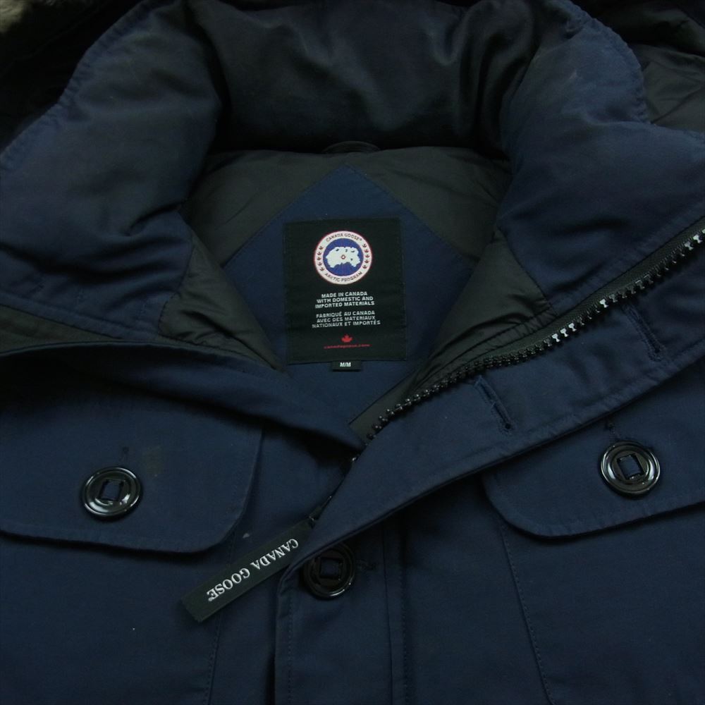CANADA GOOSE カナダグース 2301JM 国内正規品 サザビーリーグ RUSSELL PARKA ラッセル パーカ ダウン ジャケット ダークネイビー系 M【中古】