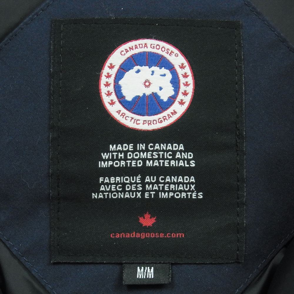 CANADA GOOSE カナダグース 2301JM 国内正規品 サザビーリーグ RUSSELL PARKA ラッセル パーカ ダウン ジャケット ダークネイビー系 M【中古】