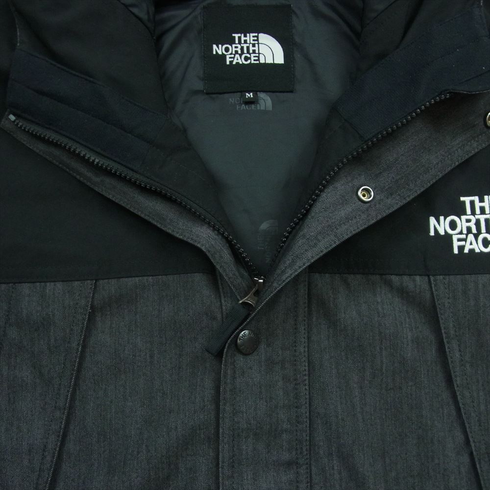 THE NORTH FACE ノースフェイス NP12032 MOUNTAIN LIGHT DENIM JACKET マウンテン ライト デニム ジャケット グレー系 ブラック系 M【中古】