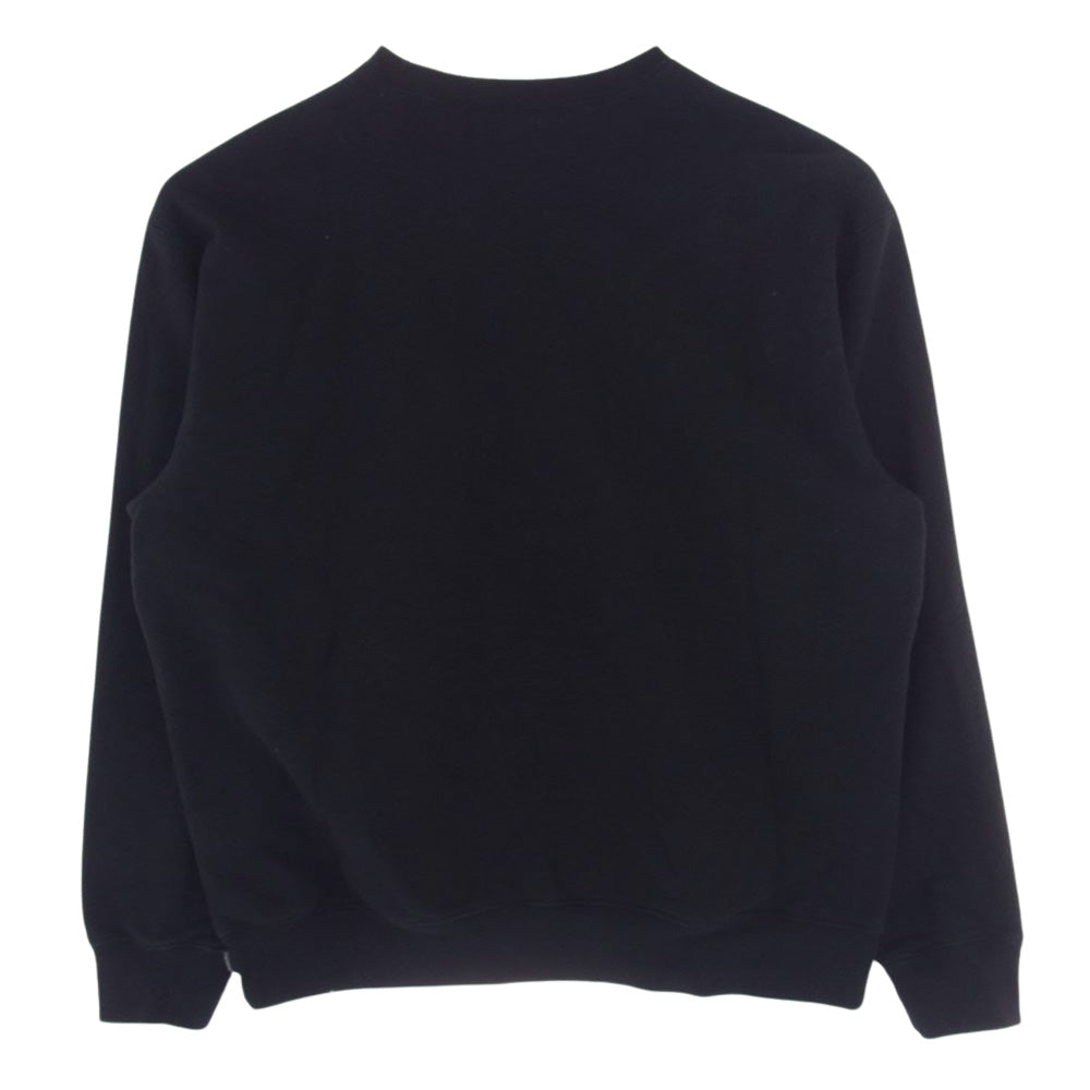 Supreme シュプリーム × HYSTERIC GLAMOUR ヒステリックグラマー 21SS Crewneck クルーネック スウェット ブラック系 L【中古】