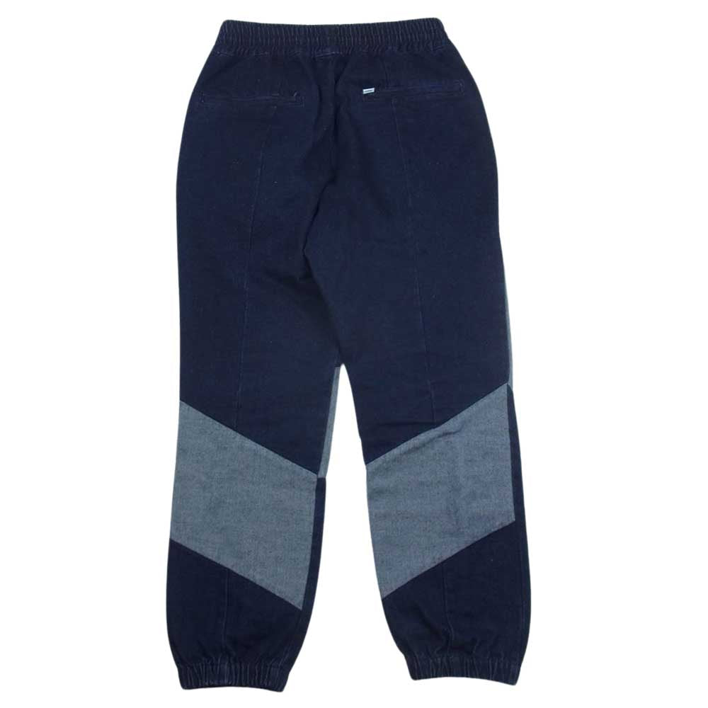 サプール DENIM TRACK PANTS デニム トラック パンツ インディゴ インディゴブルー系 L【中古】