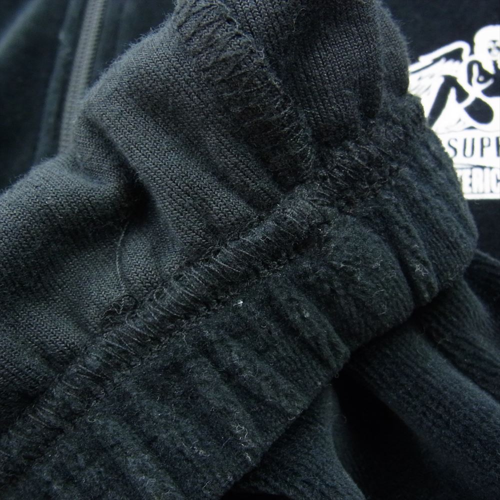 Supreme シュプリーム 21SS × HYSTERIC GLAMOUR ヒステリックグラマー Velour Track Jacket Red ベロア ジャージ トラック ジャケット  ブラック系 L【中古】