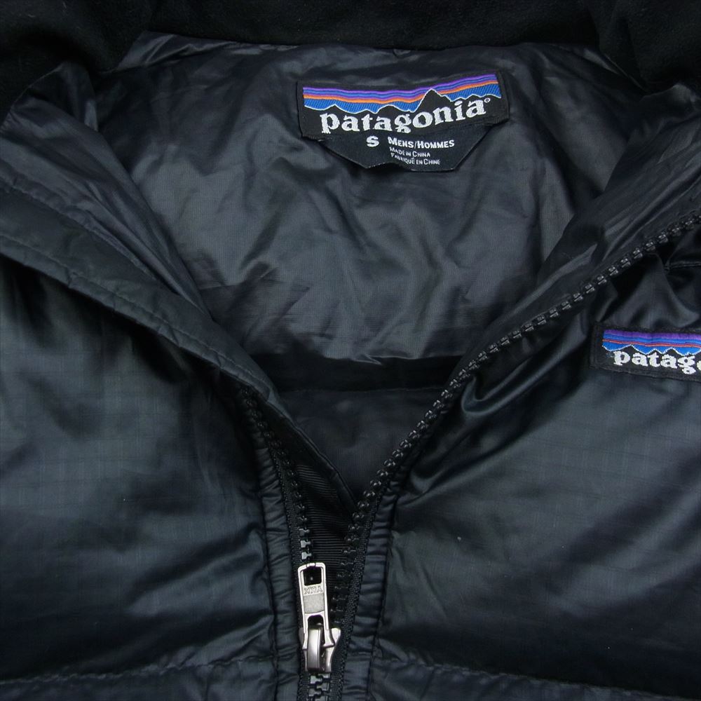 patagonia パタゴニア 10AW 84603 10年製 FITZ ROY DOWN JKT フィッツロイ ダウン ジャケット　 ブラック系 S【中古】